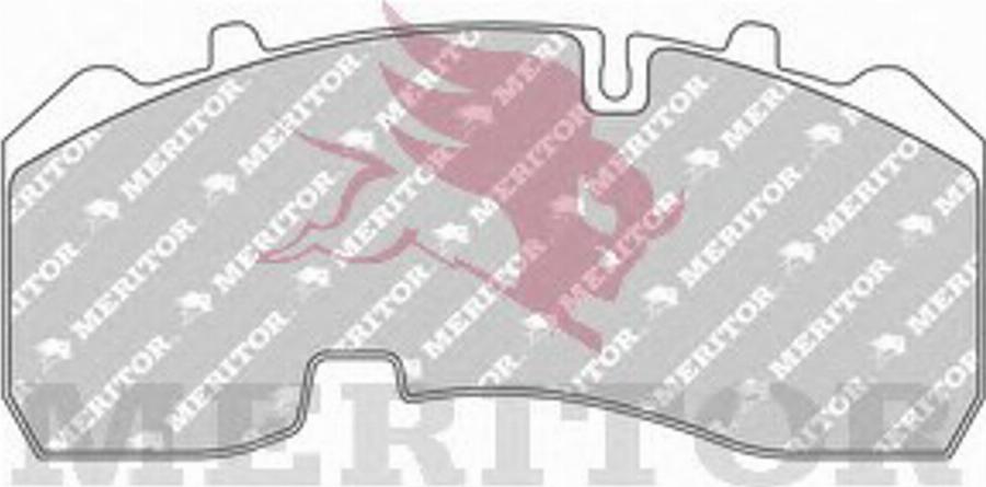 Meritor MDP1678 - Комплект спирачно феродо, дискови спирачки vvparts.bg