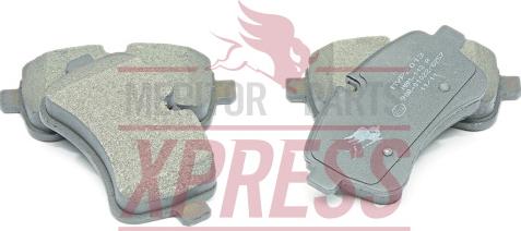 Meritor MVP2013 - Комплект спирачно феродо, дискови спирачки vvparts.bg