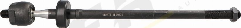 MERTZ M-S0575 - Аксиален шарнирен накрайник, напречна кормилна щанга vvparts.bg