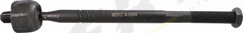 MERTZ M-S0649 - Аксиален шарнирен накрайник, напречна кормилна щанга vvparts.bg