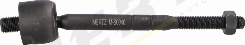 MERTZ M-S0040 - Аксиален шарнирен накрайник, напречна кормилна щанга vvparts.bg