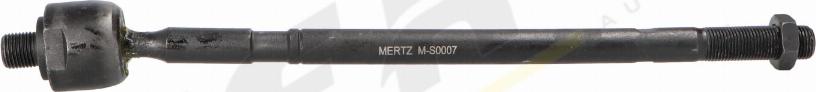 MERTZ M-S0007 - Аксиален шарнирен накрайник, напречна кормилна щанга vvparts.bg