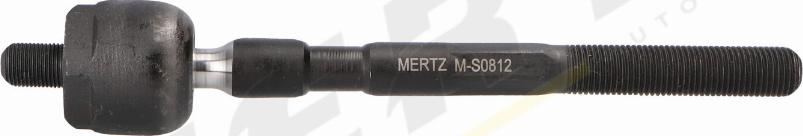 MERTZ M-S0812 - Аксиален шарнирен накрайник, напречна кормилна щанга vvparts.bg