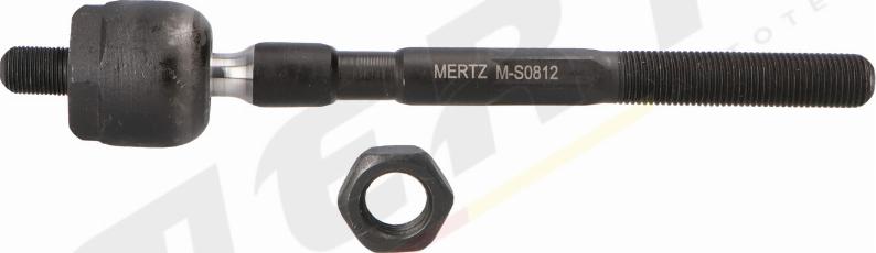 MERTZ M-S0812 - Аксиален шарнирен накрайник, напречна кормилна щанга vvparts.bg