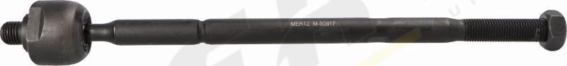 MERTZ M-S0817 - Аксиален шарнирен накрайник, напречна кормилна щанга vvparts.bg