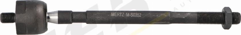 MERTZ M-S0352 - Аксиален шарнирен накрайник, напречна кормилна щанга vvparts.bg