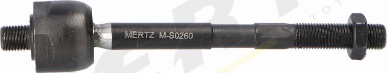 MERTZ M-S0260 - Аксиален шарнирен накрайник, напречна кормилна щанга vvparts.bg