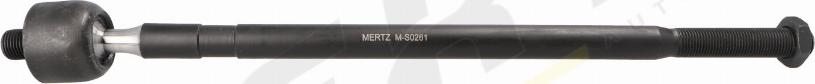MERTZ M-S0261 - Аксиален шарнирен накрайник, напречна кормилна щанга vvparts.bg