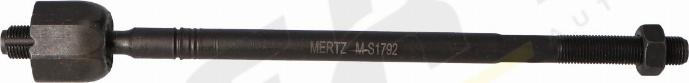 MERTZ M-S1792 - Аксиален шарнирен накрайник, напречна кормилна щанга vvparts.bg
