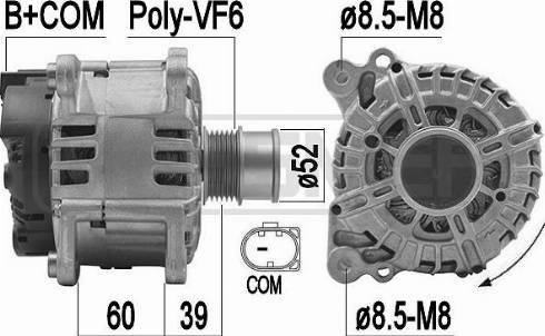 Messmer 209492 - Генератор vvparts.bg