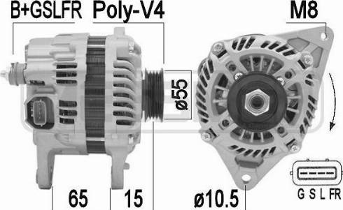 Messmer 209444A - Генератор vvparts.bg