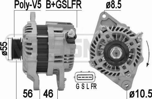 Messmer 209448A - Генератор vvparts.bg