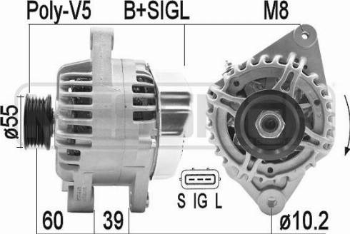 Messmer 209443A - Генератор vvparts.bg