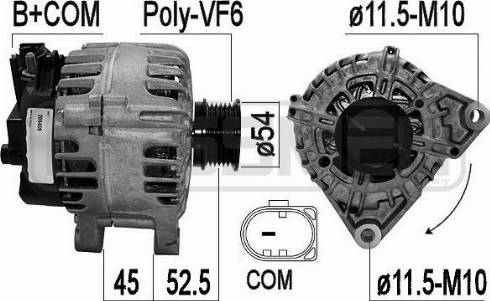 Messmer 209459 - Генератор vvparts.bg