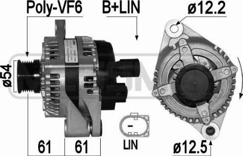 Messmer 209456 - Генератор vvparts.bg