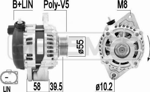 Messmer 209458 - Генератор vvparts.bg