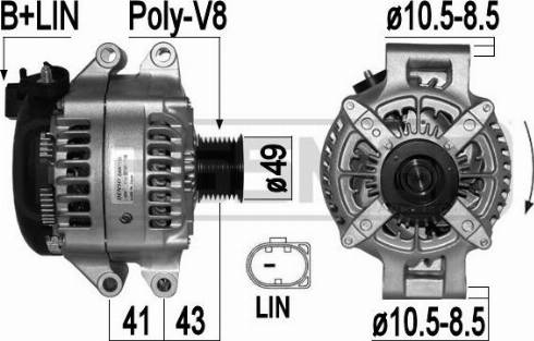 Messmer 209453 - Генератор vvparts.bg