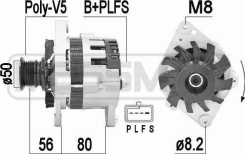 Messmer 209461A - Генератор vvparts.bg