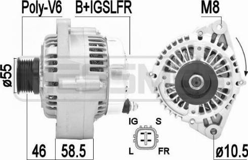 Messmer 209411A - Генератор vvparts.bg