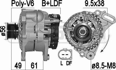 Messmer 209417A - Генератор vvparts.bg