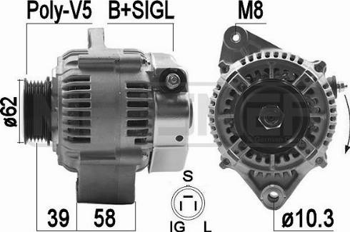 Messmer 209485A - Генератор vvparts.bg