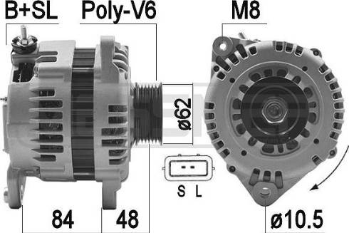 Messmer 209482A - Генератор vvparts.bg