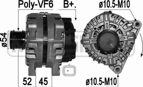 Messmer 209433 - Генератор vvparts.bg