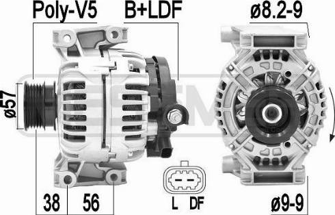 Messmer 209425A - Генератор vvparts.bg