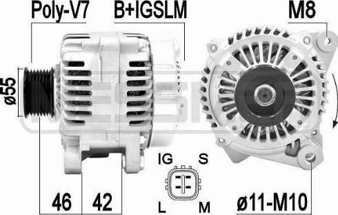 Messmer 209421A - Генератор vvparts.bg