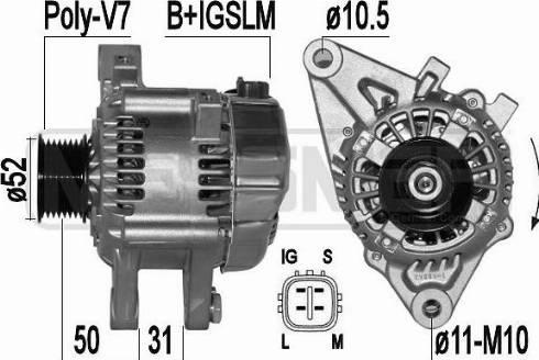 Messmer 209427 - Генератор vvparts.bg