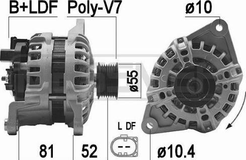 Messmer 209478A - Генератор vvparts.bg