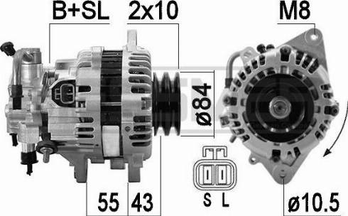 Messmer 209599 - Генератор vvparts.bg