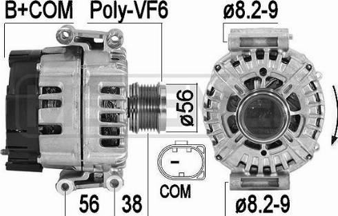 Messmer 209592 - Генератор vvparts.bg