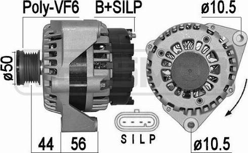 Messmer 209544A - Генератор vvparts.bg