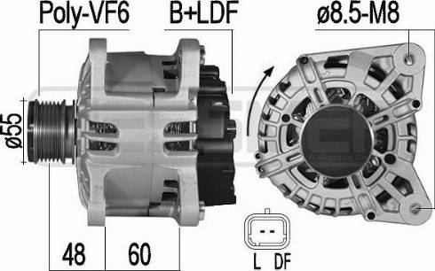 Messmer 209546A - Генератор vvparts.bg