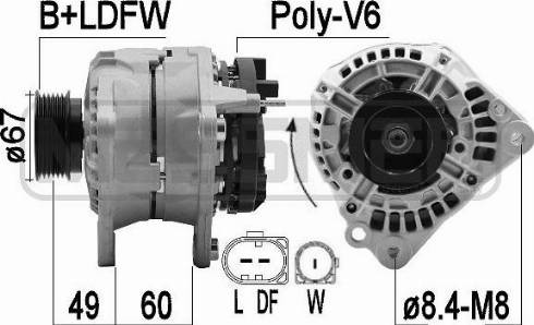 Messmer 209554A - Генератор vvparts.bg