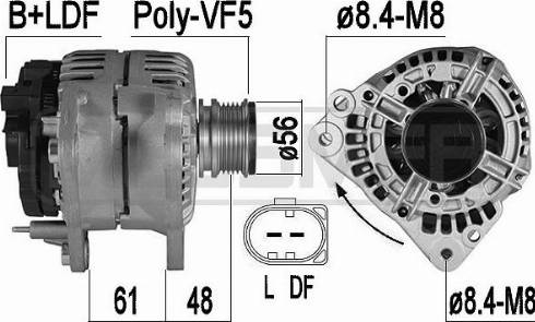 Messmer 209556A - Генератор vvparts.bg