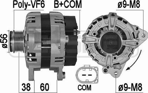 Messmer 209564A - Генератор vvparts.bg