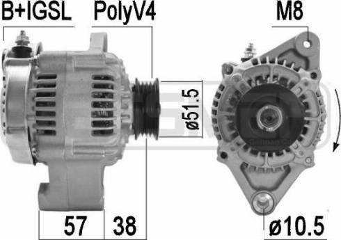 Messmer 209509A - Генератор vvparts.bg