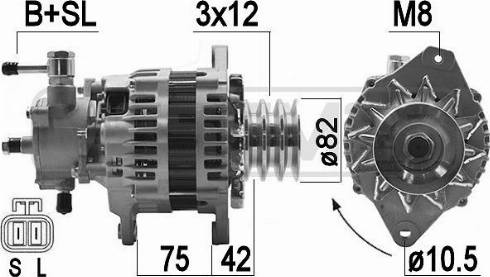 Messmer 209505A - Генератор vvparts.bg