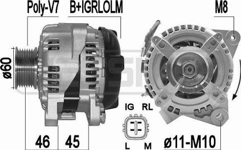 Messmer 209501A - Генератор vvparts.bg