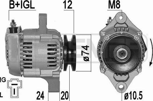 Messmer 209513A - Генератор vvparts.bg