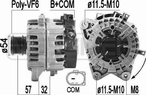 Messmer 209584 - Генератор vvparts.bg