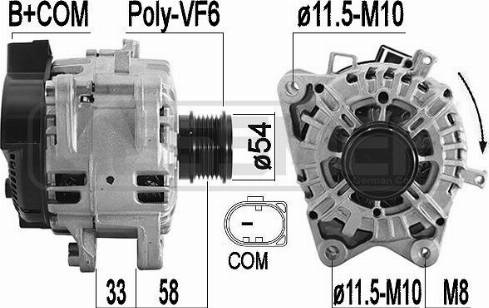 Messmer 209588 - Генератор vvparts.bg