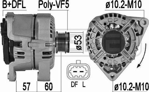 Messmer 209539A - Генератор vvparts.bg