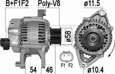 Messmer 209531A - Генератор vvparts.bg