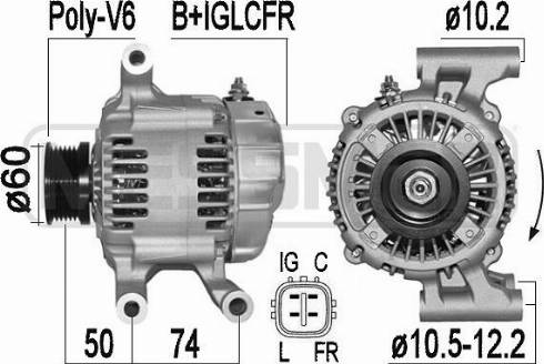 Messmer 209532A - Генератор vvparts.bg