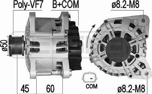 Messmer 209524A - Генератор vvparts.bg