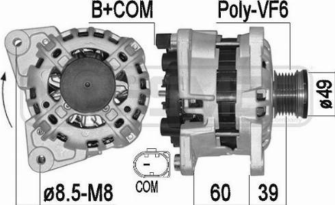 Messmer 209520A - Генератор vvparts.bg