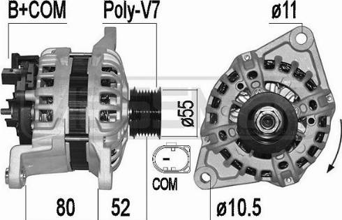 Messmer 209528A - Генератор vvparts.bg